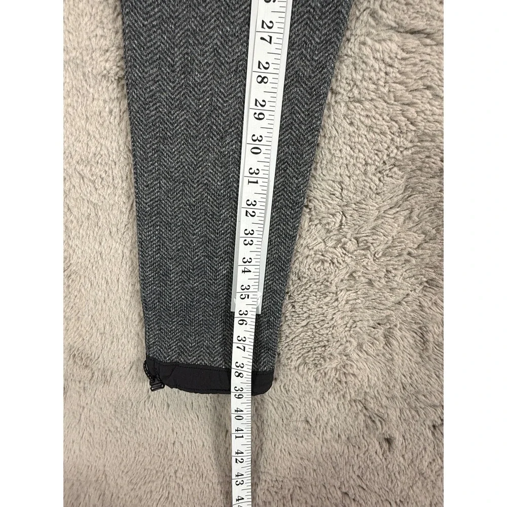 Abercrombie & Fitch Herringbone Jogger Pants XS‎ Zip Pockets Drawstring Winter